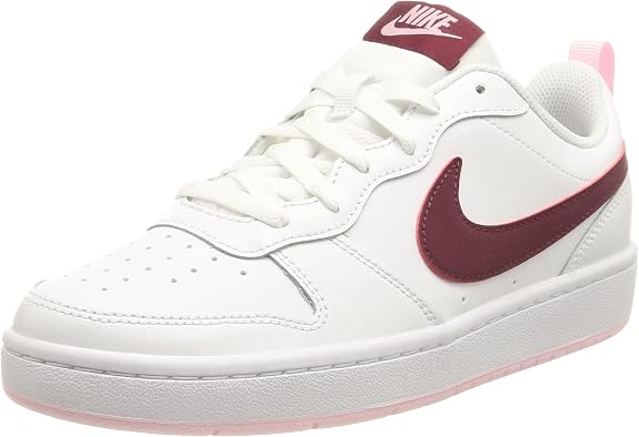 Nike Little Kids Court Borough Low 2 Se, Bianco Bordeaux, 11.5 Little Kid