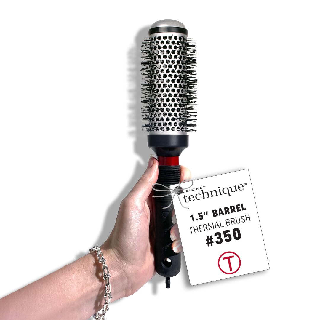 CRICKET Technique Thermal Hair Brush #350 1.5" Brush