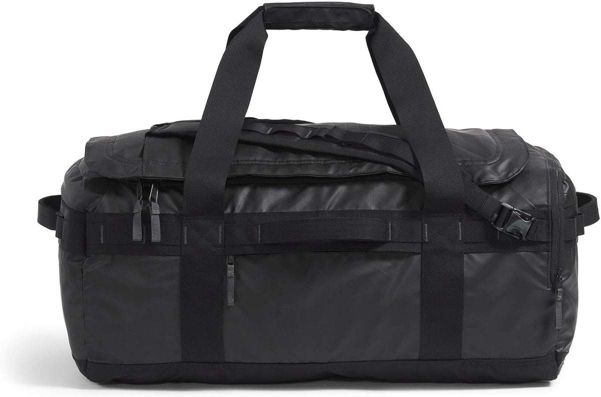 THE NORTH FACE Base Camp Voyager Duffel, TNF Black/Asphalt Grey, 62 Liter