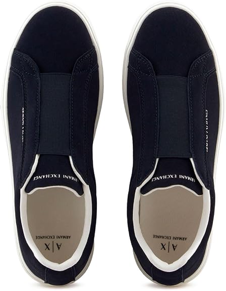 Armani Exchange Men's London Sneaker - Deep Navy - Size 10.5