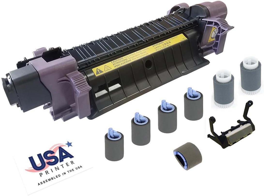 Q7502A-MTK-USA (RM1-3131 RM1-1719) Maintenance Kit for HP Color Laserjet 4700 4730 CM4730 CP4005 Includes Q7502A Fuser & Tray 1-2 Roller Kit (110V)