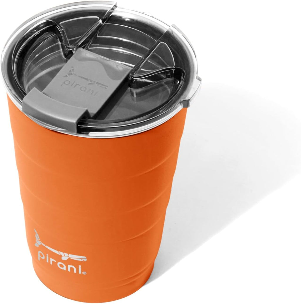 Pirani 16oz Insulated Stackable Tumbler -Solar Orange