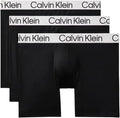 Calvin Klein Men's Chromatic 3-pack Boxer Brief - Black - Size Large