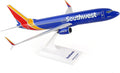 Skymarks Daron Southwest 737-800 1/130 Scale 12" New Livery Heart Model Kit Blue Ages 14+