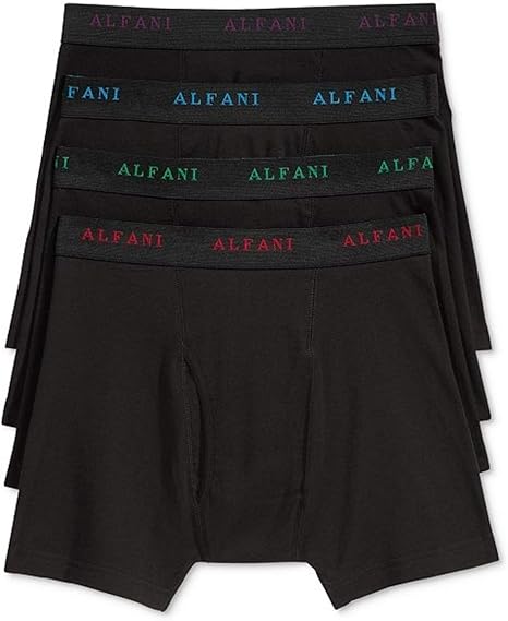 Men's 4 Pack. Cotton Boxer Briefs SIZE SMALL