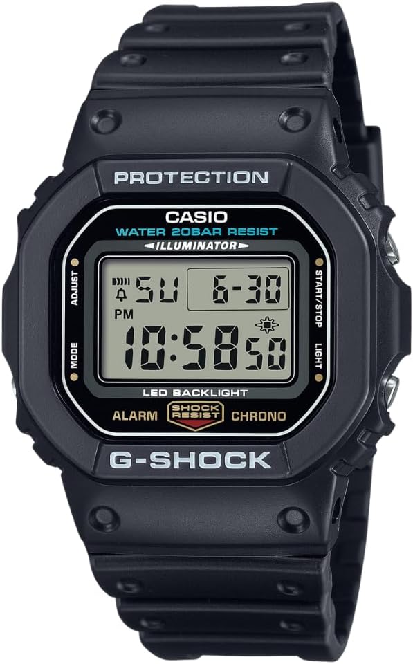 Casio Men's G-Shock, Black #DW5600E