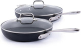 All-Clad HA1 Expert Cookware 4-Piece Fry Pan Set - 10"/12"