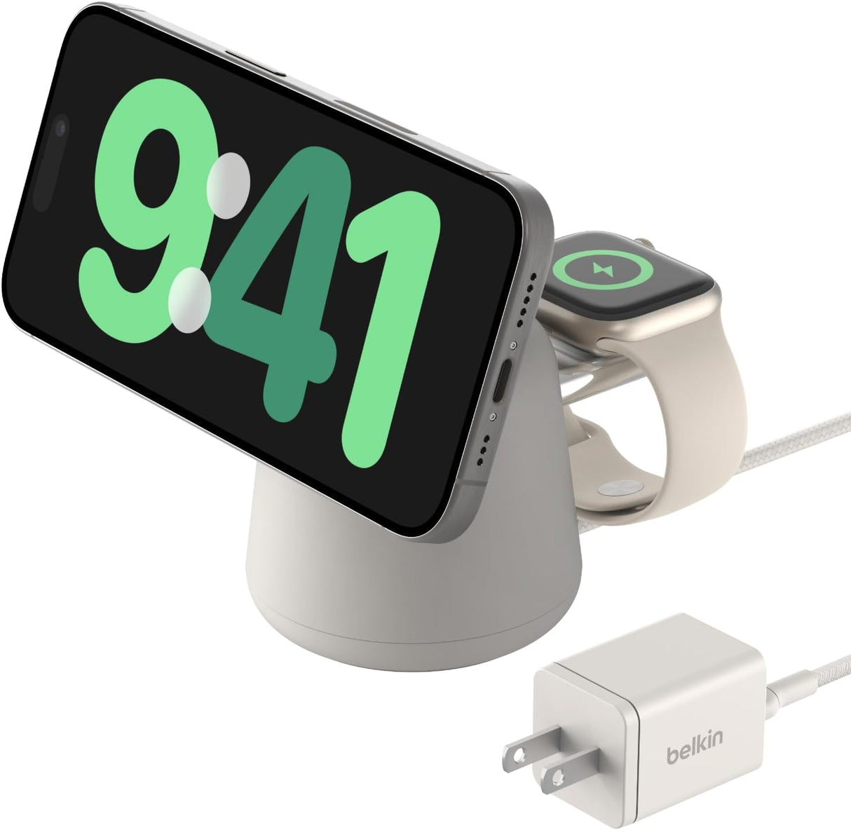 Belkin 2-in-1 MagSafe Wireless Charging Dock