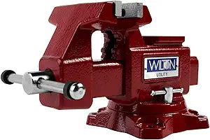 WILTON 28818 - Utility Bench Vise 4-1/2" Jaw Width, 4" Jaw Opening, 360 Swivel Base