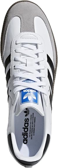 ADIDAS Unisex Samba OG J Kids - Cloud White/Core Black/Gum - 4Y