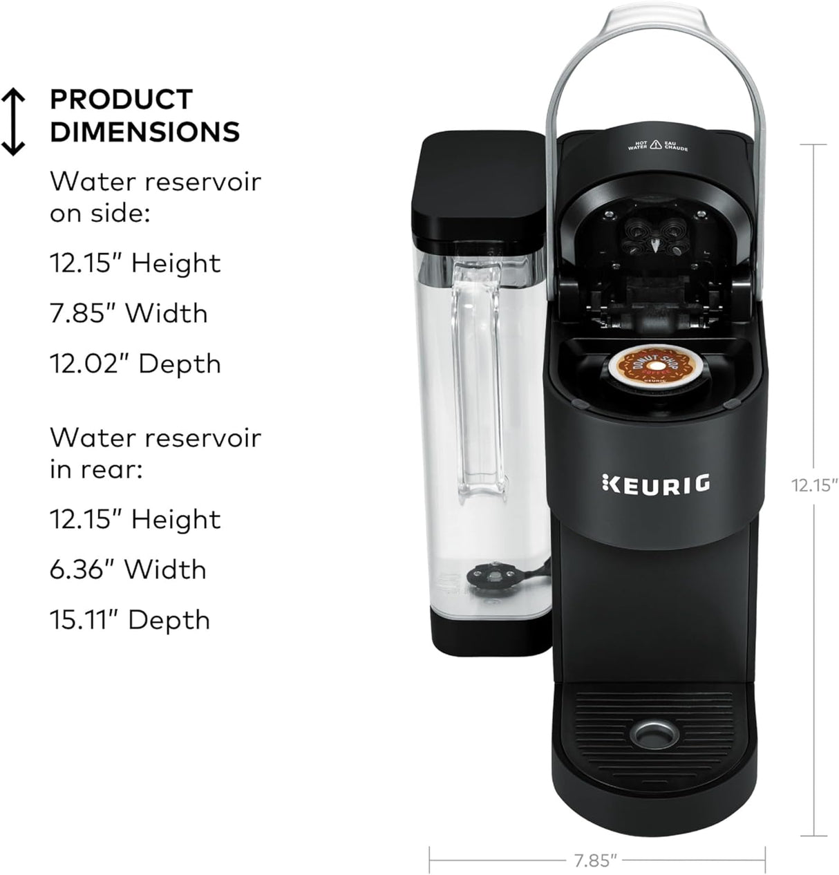 Keurig K-Supreme Single Serve K-Cup Pod Coffee Maker