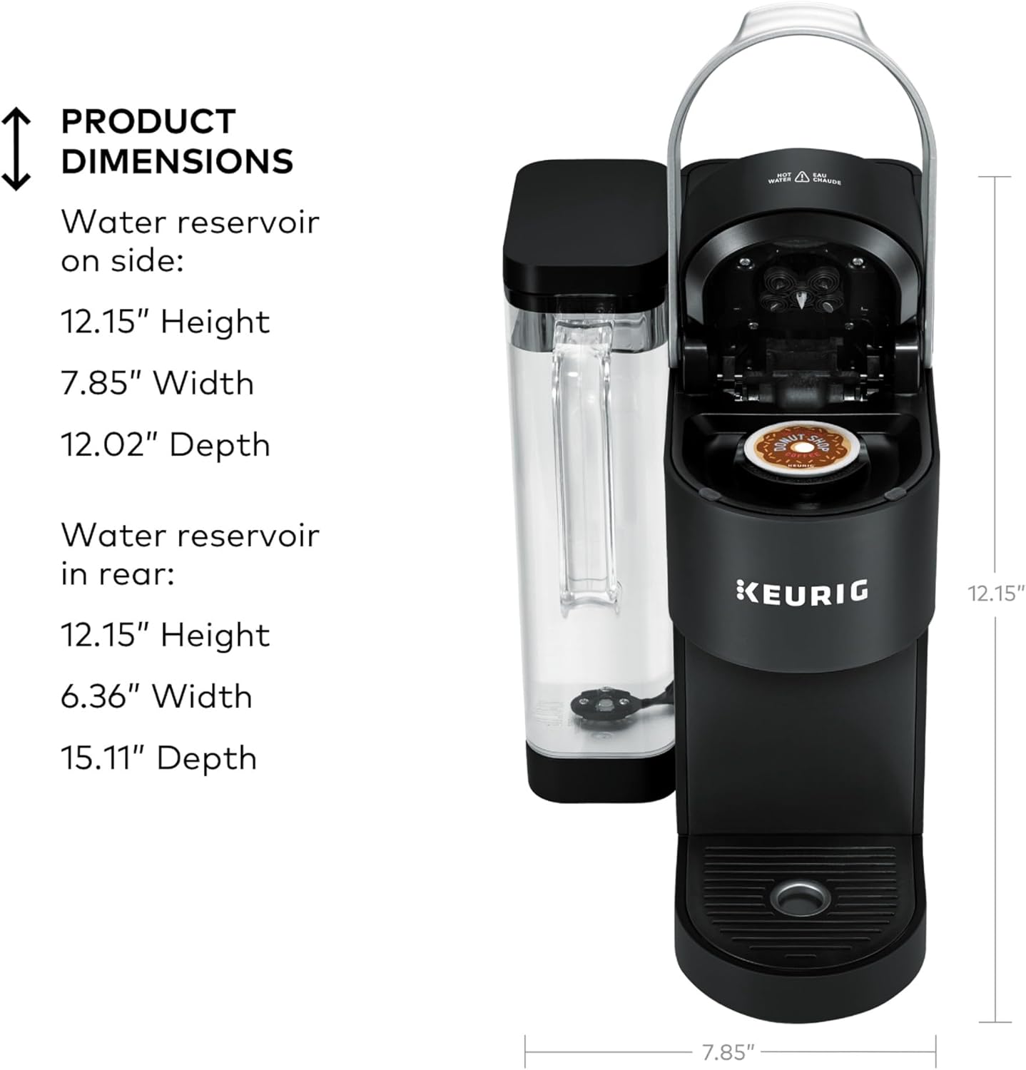 Keurig K-Supreme Single Serve K-Cup Pod Coffee Maker