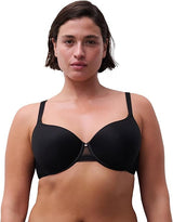 Chantelle Women's C Jolie Memory Foam T-Shirt Bra (C13B60-011) - Black - Size 34C