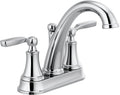 Delta Faucet Woodhurst Centerset Bathroom Faucet, Chrome 2-Handle Bathroom Faucet