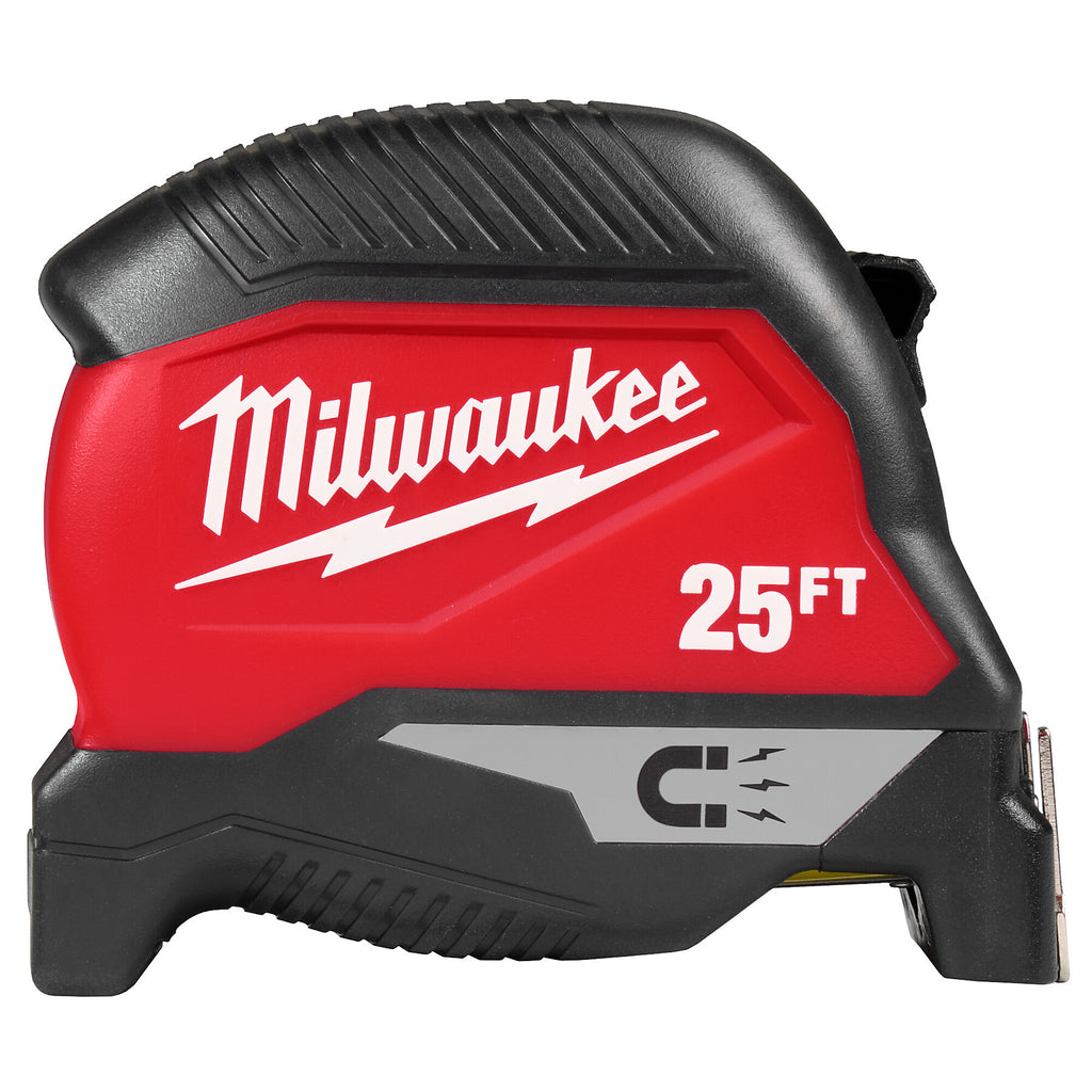 Milwaukee, 25ft. Magnetic Tape Measure - Model# 48-22-1025M