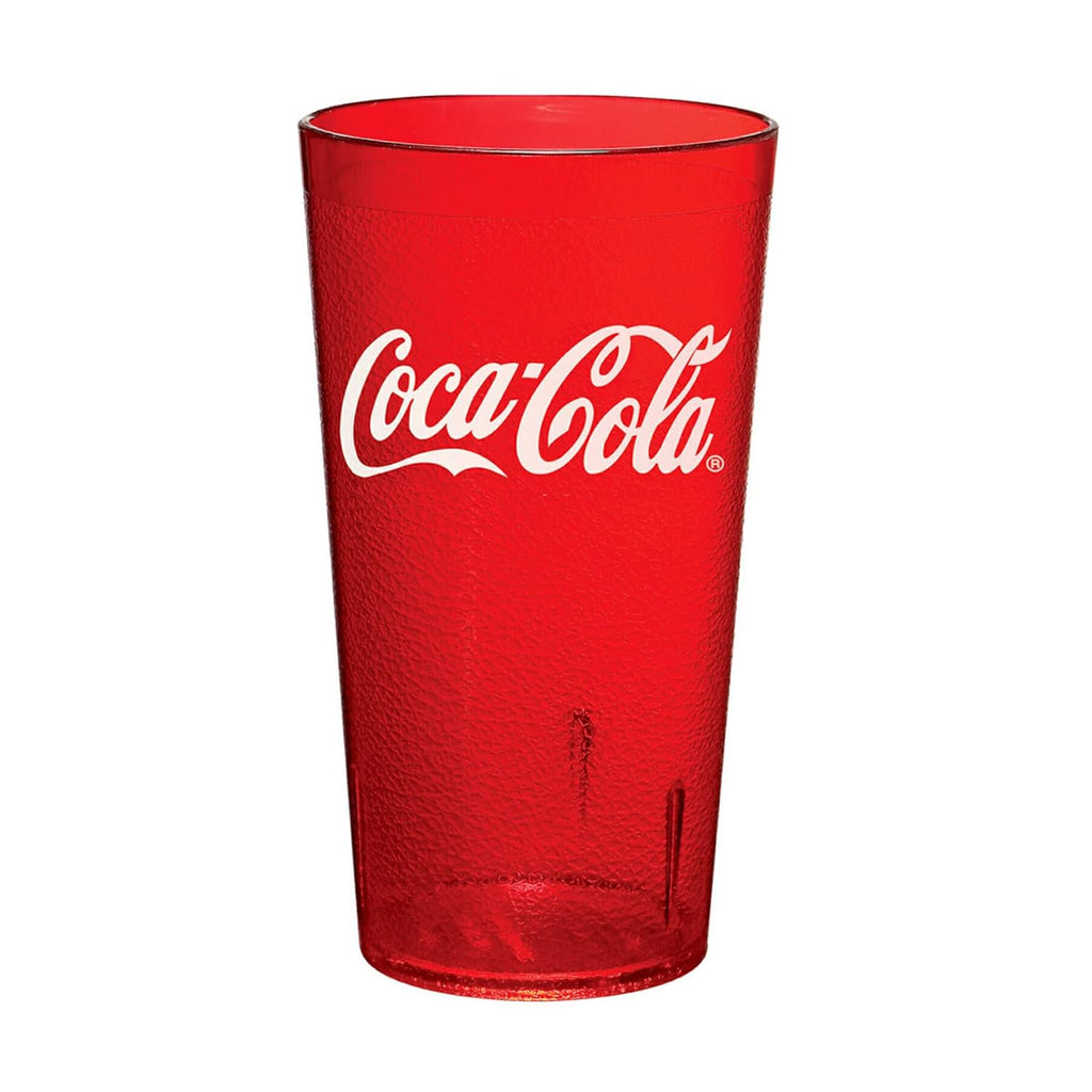 *(Pack of 72) G.E.T. Clear Coca-Cola 6632-RC Heavy-Duty Plastic Restaurant Tumblers, 32 Ounce,