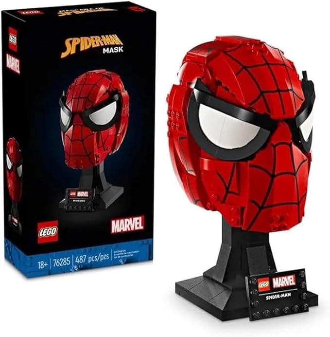LEGO Marvel 76285 - Spider-Man's Mask, Red