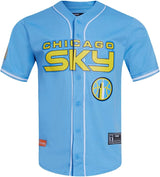 Mens WNBA Mesh Button Down Top  CHICAGO SKY  2XL