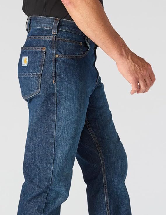 Carhartt Men's Relaxed Straight Jean - Deep Creek - Size: 30 x32