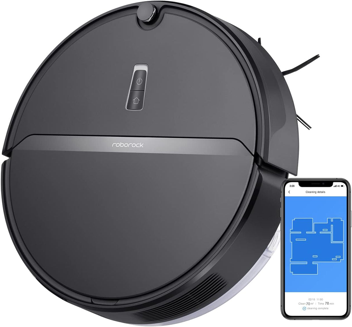 Roborock E4 Mop Robot Vacuum and Mop Cleaner