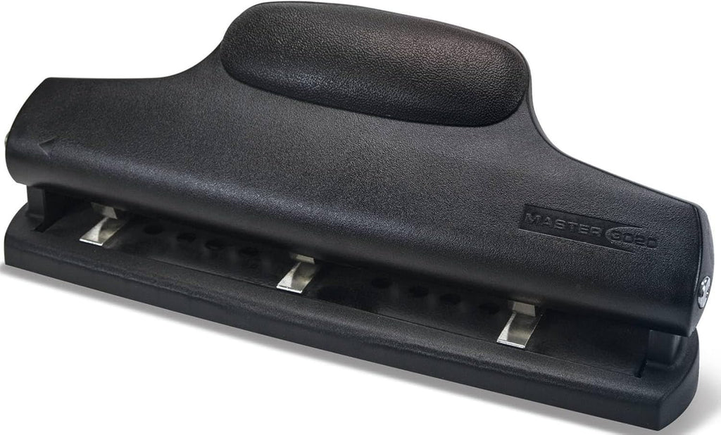 Martin Yale 3020B Master Paper Hole Punch, Pre-set To Punch 9/32" Holes To Fit a Standard 3-ring Binder