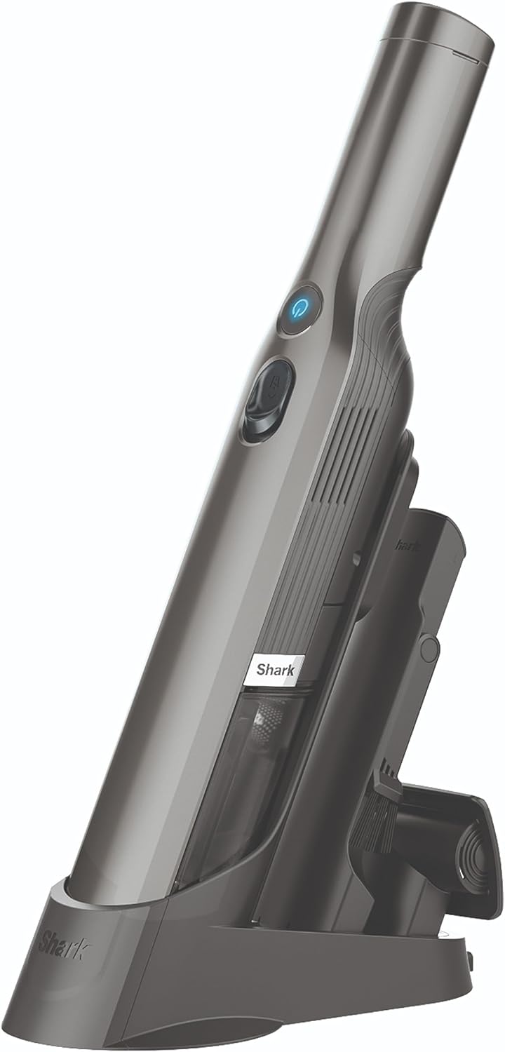 Shark WANDVAC Handheld Vacuum, Lightweight at 1.4 Pounds with Powerful Suction