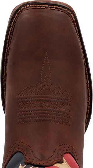 Durango Men's Patriotic Pull-On Western Flag Boots - Brown and Union Flag - Size 13D