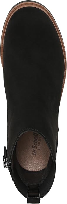 Dr. Scholl's Women's Maryland Booties Black Microfiber 8 M