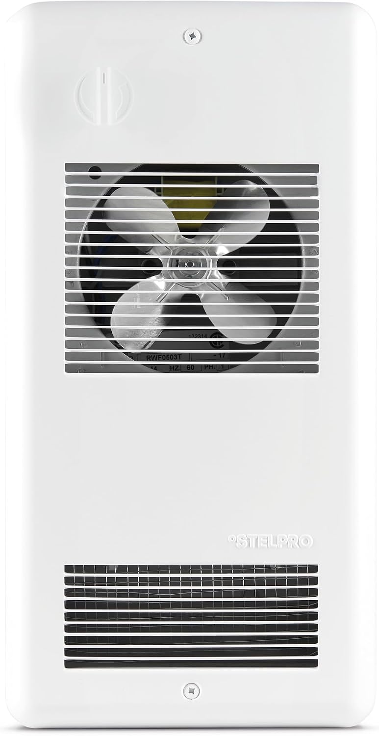 Stelpro Pulsair Wall Heater - 1500W 120V - 2-Pole Thermostat - ARWF1501T2W