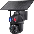 6MP Dual-Lens Solar-Powered Security Camera with 36X Optical Zoom