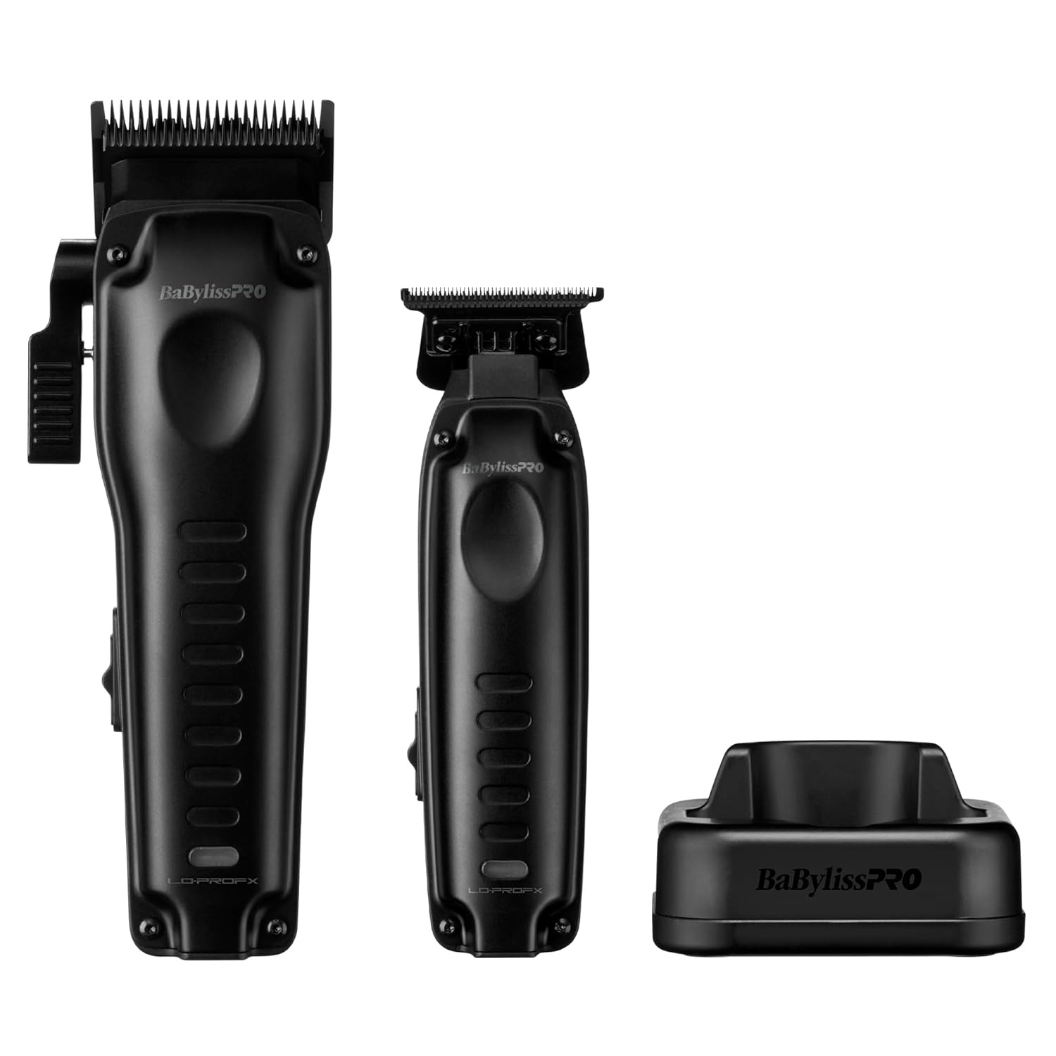 BaBylissPRO High-Performance Compact LO-PROFX Trimmers for Men - Matte Black