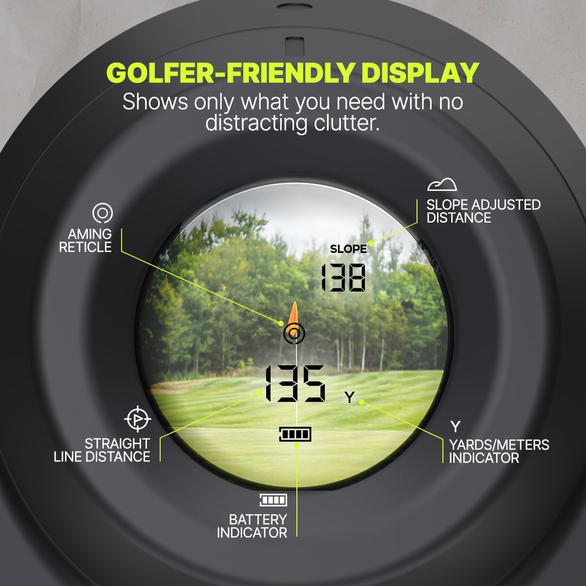 Precision Pro NX9 Golf Rangefinder with Slope Switch – 900 Yards Laser, Flag Lock Vibration, 6X Magnification, Magnetic Cart Mount, Tournament Legal