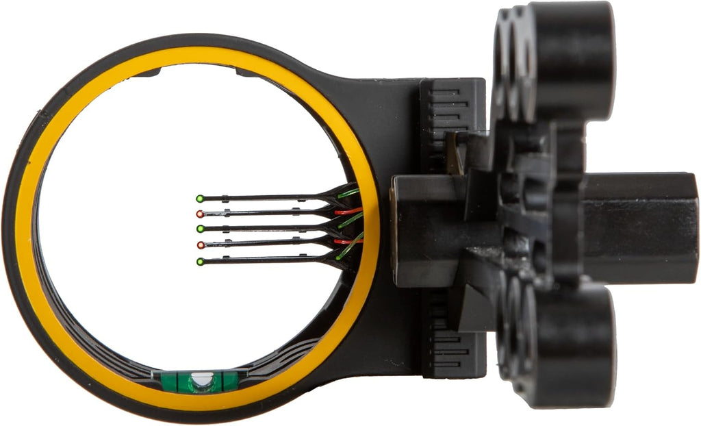 Trophy Ridge Ridgeline Bow Sight, 5 .019 Ultra-Bright Pins, Black