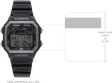 Casio Illuminator 10-Year Battery Countdown Timer Alarm Chronograph Men's Watch(NEW, OPEN BOX)