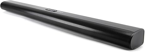 Emerson EHS-2002 37-Inch Bluetooth Soundbar with NFC Pairing, 2.0 Channel Audio, USB/AUX Inputs, FM Radio, Remote Control, Compact Wall Mountable Design