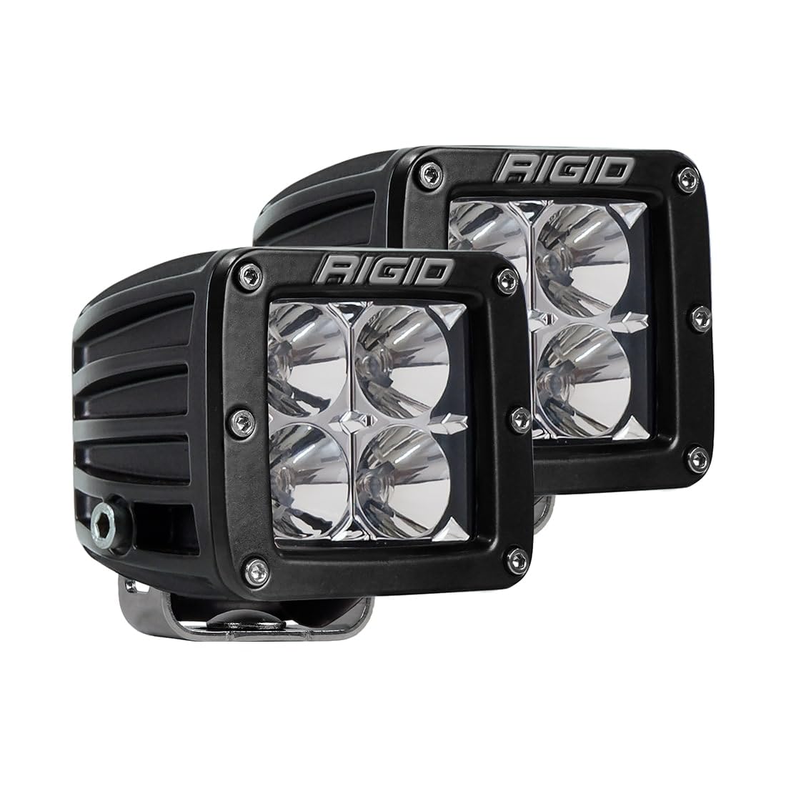 RIGID Industries D-Series PRO Flood Beam, Pair, Universal, 2-Pack