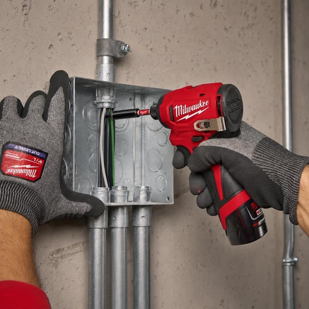 Milwaukee Electric - M12 SUBCOMPACT BRUSHLESS 2-Tool Combo KIT (Batteries Included)