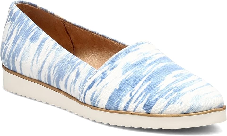 LifeStride Bloom Slip on Shoes for Women - Blue - Size 7 W