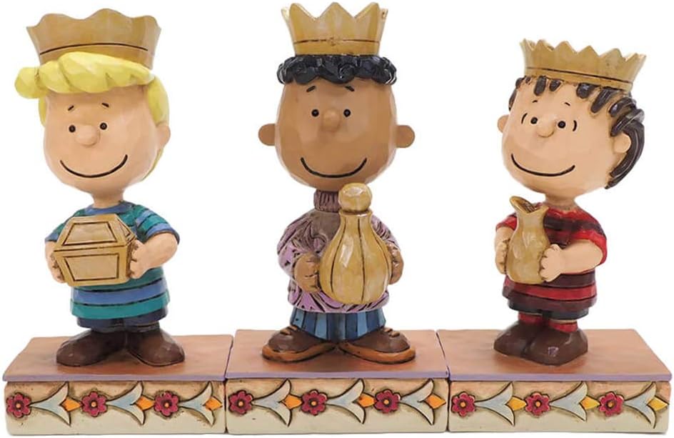 Enesco Peanuts Mini Nativity Scene (Full Set) by Jim Shore , 7.5 Inch, Multicolor