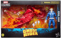 Marvel Legends Series Ghost Avenger Johnny Blaze Collectible Figure with 6" Scale Motorcycle Comic Inspired