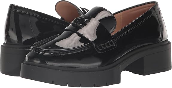 COACH Women's Leah Platform Loafers (Size : 10B)