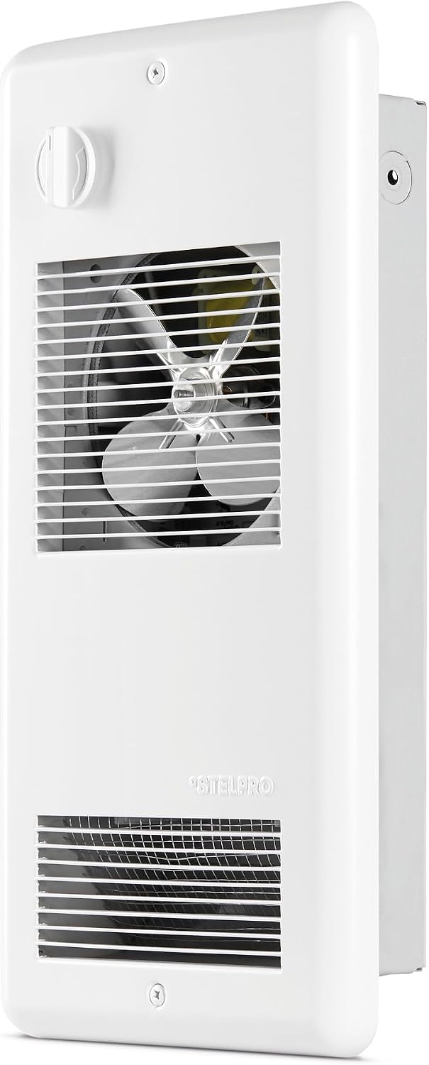 Stelpro Pulsair Wall Heater - 1500W 120V - 2-Pole Thermostat - ARWF1501T2W