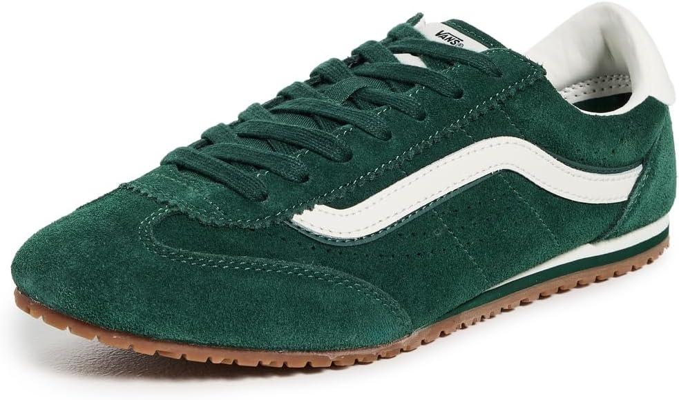 Vans Super Low Pro Sneakers Suede Emerald Green Size: 8.5M/10W