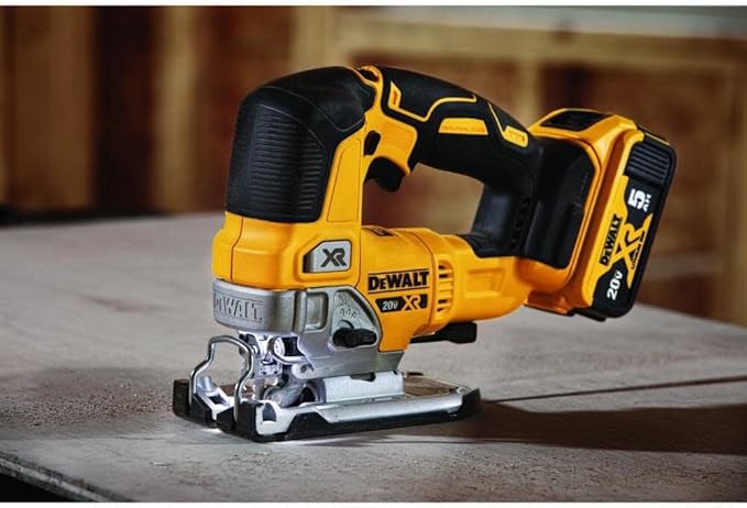 DEWALT 20V MAX XR Jig Saw, 3,200 Blade Speed, Cordless, Brushless Motor, LED Light, Bare Tool Only (DCS334B)