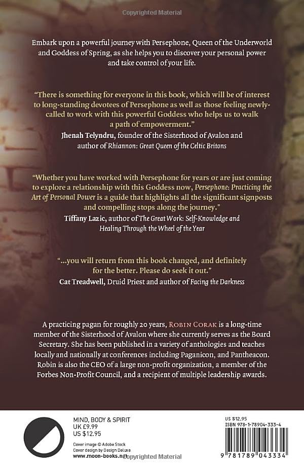Pagan Portals - Persephone: Practicing the Art of Personal Power by Robin Corak, Paperback