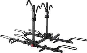 HYPERAX Fuse Series - Upright RV Approved 4 Bike Hitch Rack