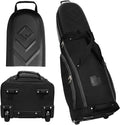 CaddyDaddy Enforcer Golf Travel Bag Crush Resistant Hard Top Protection, Blk/Grey
