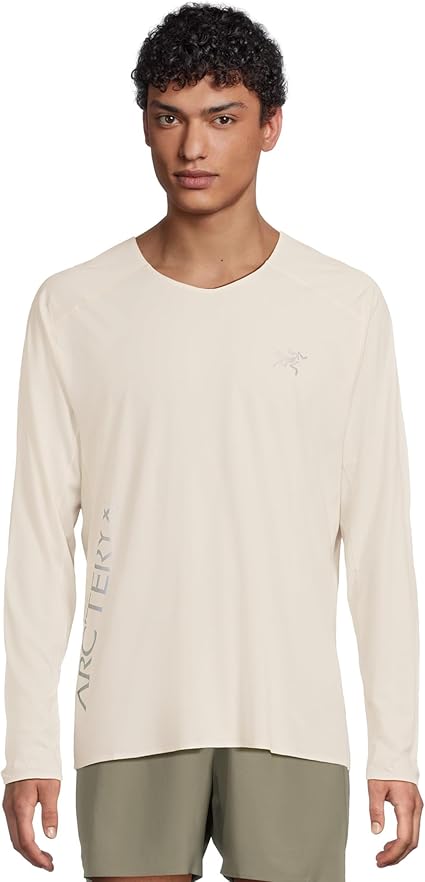Arc'Teryx Men's Norvan Downword Logo Long Sleeve - Arctic Silk - Size M