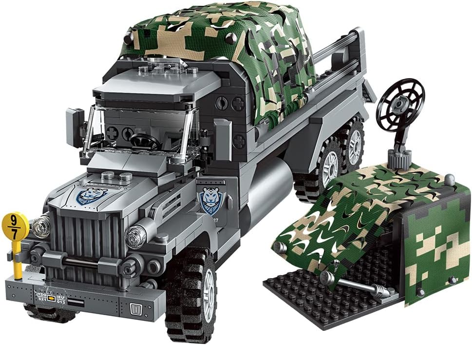 QMAN Military Vehicle Building Blocks Sets