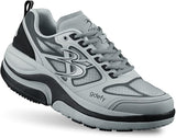 g-defy ION Walking Shoes for Men | Comfortable Orthopedic Shoes for Standing All Day | Slip Resistant for Work | Patented VersoShock Technology | Wide Toe Box Size: 14